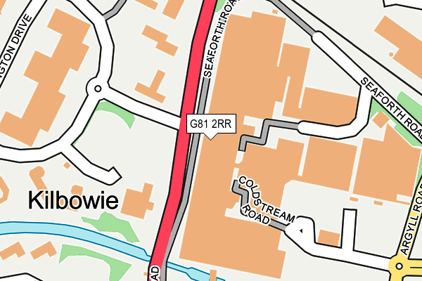 G81 2RR map - OS OpenMap – Local (Ordnance Survey) G81 2RR map - OS OpenMap – Local (Ordnance Survey)