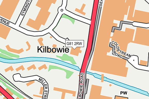 G81 2RW map - OS OpenMap – Local (Ordnance Survey) G81 2RW map - OS OpenMap – Local (Ordnance Survey)