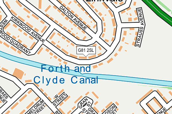 G81 2SL map - OS OpenMap – Local (Ordnance Survey) G81 2SL map - OS OpenMap – Local (Ordnance Survey)