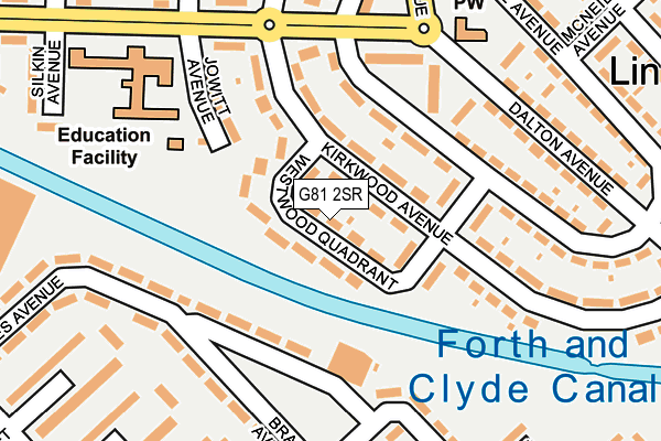 G81 2SR map - OS OpenMap – Local (Ordnance Survey) G81 2SR map - OS OpenMap – Local (Ordnance Survey)