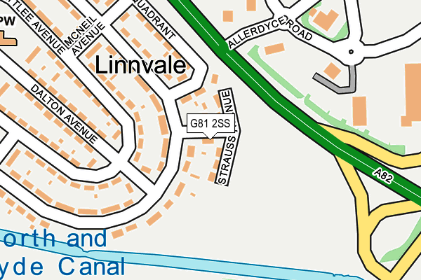 G81 2SS map - OS OpenMap – Local (Ordnance Survey) G81 2SS map - OS OpenMap – Local (Ordnance Survey)