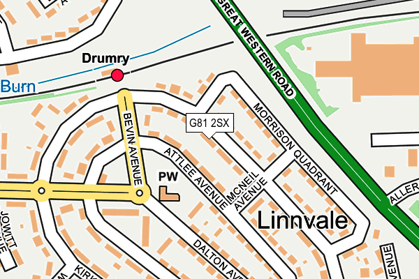 G81 2SX map - OS OpenMap – Local (Ordnance Survey) G81 2SX map - OS OpenMap – Local (Ordnance Survey)