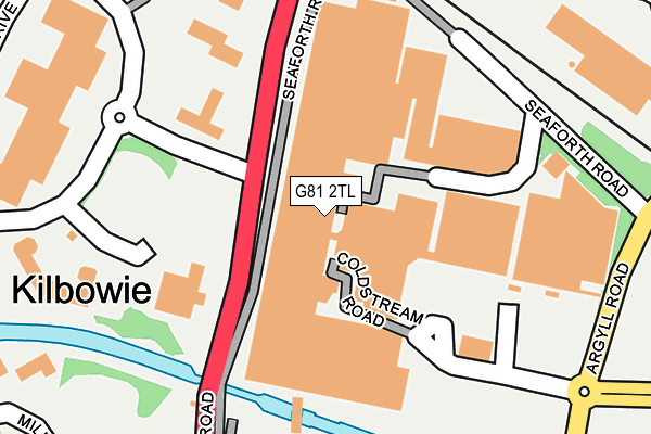G81 2TL map - OS OpenMap – Local (Ordnance Survey) G81 2TL map - OS OpenMap – Local (Ordnance Survey)