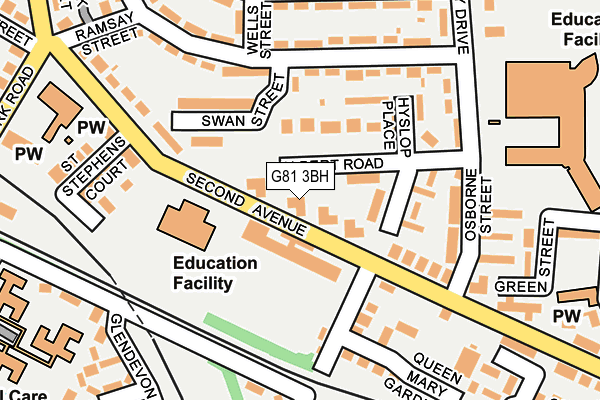G81 3BH map - OS OpenMap – Local (Ordnance Survey) G81 3BH map - OS OpenMap – Local (Ordnance Survey)