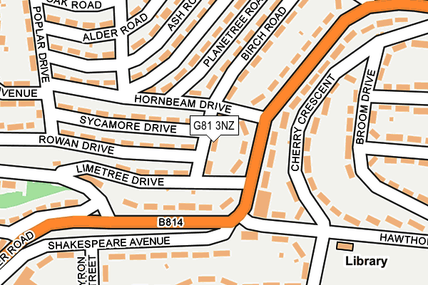 G81 3NZ map - OS OpenMap – Local (Ordnance Survey) G81 3NZ map - OS OpenMap – Local (Ordnance Survey)