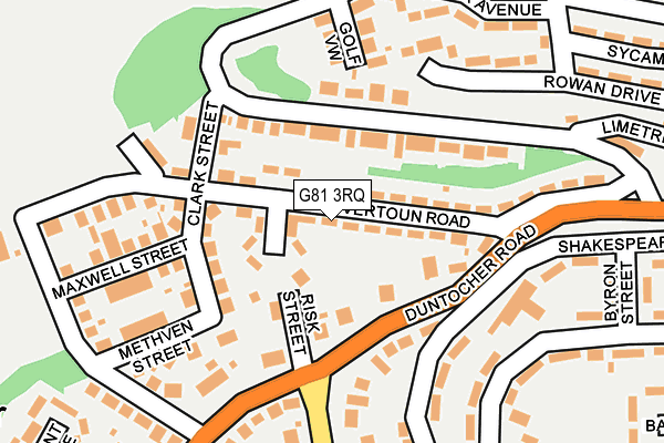 G81 3RQ map - OS OpenMap – Local (Ordnance Survey) G81 3RQ map - OS OpenMap – Local (Ordnance Survey)