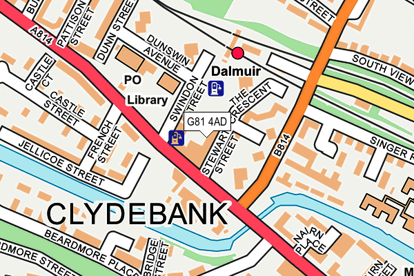 G81 4AD map - OS OpenMap – Local (Ordnance Survey) G81 4AD map - OS OpenMap – Local (Ordnance Survey)