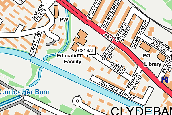 G81 4AT map - OS OpenMap – Local (Ordnance Survey) G81 4AT map - OS OpenMap – Local (Ordnance Survey)