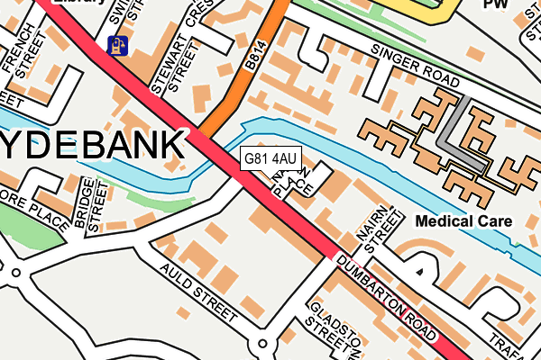 G81 4AU map - OS OpenMap – Local (Ordnance Survey) G81 4AU map - OS OpenMap – Local (Ordnance Survey)