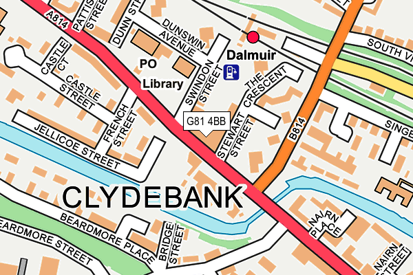 G81 4BB map - OS OpenMap – Local (Ordnance Survey) G81 4BB map - OS OpenMap – Local (Ordnance Survey)
