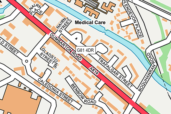 G81 4DR map - OS OpenMap – Local (Ordnance Survey) G81 4DR map - OS OpenMap – Local (Ordnance Survey)