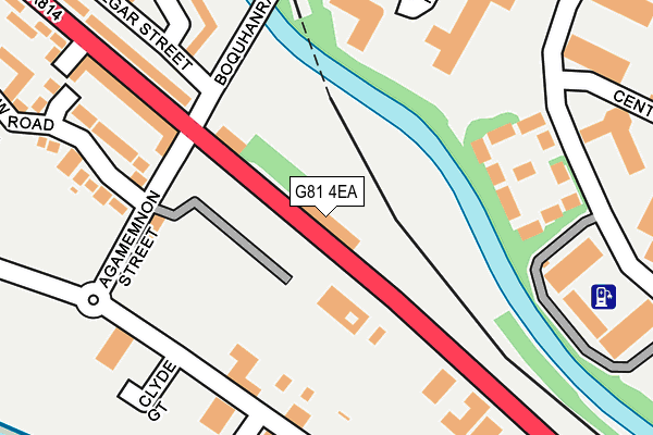 G81 4EA map - OS OpenMap – Local (Ordnance Survey) G81 4EA map - OS OpenMap – Local (Ordnance Survey)
