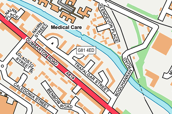 G81 4ED map - OS OpenMap – Local (Ordnance Survey) G81 4ED map - OS OpenMap – Local (Ordnance Survey)