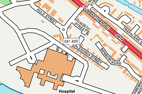 G81 4ER map - OS OpenMap – Local (Ordnance Survey) G81 4ER map - OS OpenMap – Local (Ordnance Survey)