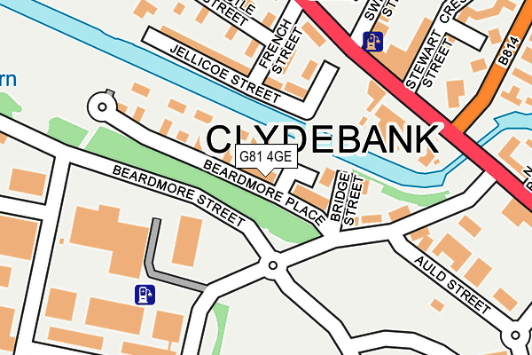 G81 4GE map - OS OpenMap – Local (Ordnance Survey) G81 4GE map - OS OpenMap – Local (Ordnance Survey)