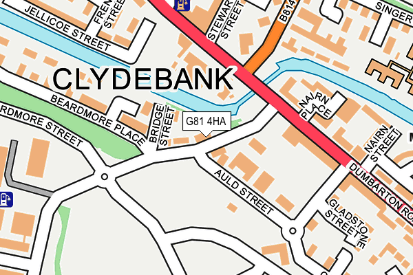 G81 4HA map - OS OpenMap – Local (Ordnance Survey) G81 4HA map - OS OpenMap – Local (Ordnance Survey)