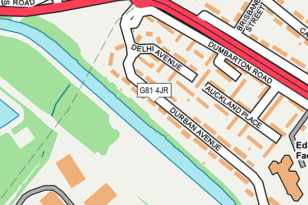 G81 4JR map - OS OpenMap – Local (Ordnance Survey) G81 4JR map - OS OpenMap – Local (Ordnance Survey)