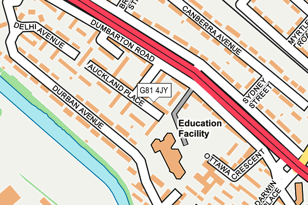 G81 4JY map - OS OpenMap – Local (Ordnance Survey) G81 4JY map - OS OpenMap – Local (Ordnance Survey)