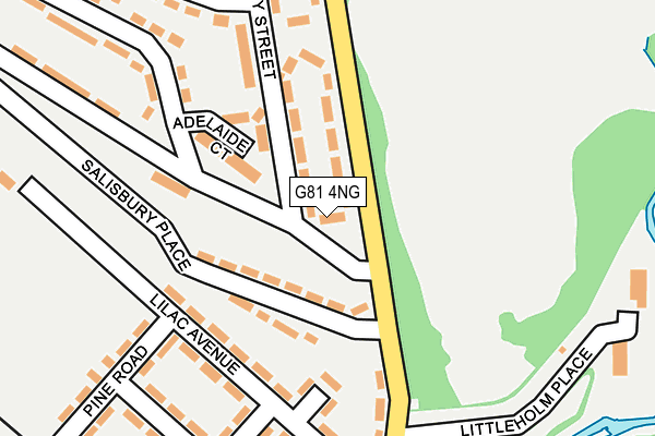 G81 4NG map - OS OpenMap – Local (Ordnance Survey) G81 4NG map - OS OpenMap – Local (Ordnance Survey)