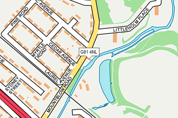 G81 4NL map - OS OpenMap – Local (Ordnance Survey) G81 4NL map - OS OpenMap – Local (Ordnance Survey)