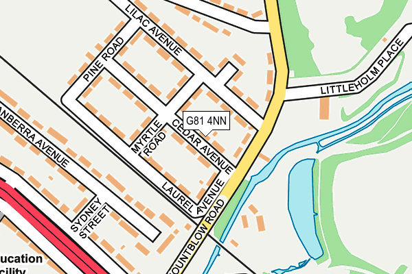 G81 4NN map - OS OpenMap – Local (Ordnance Survey) G81 4NN map - OS OpenMap – Local (Ordnance Survey)