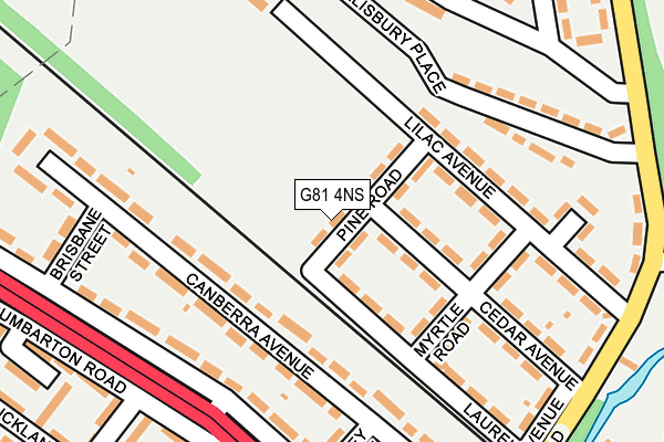 G81 4NS map - OS OpenMap – Local (Ordnance Survey) G81 4NS map - OS OpenMap – Local (Ordnance Survey)
