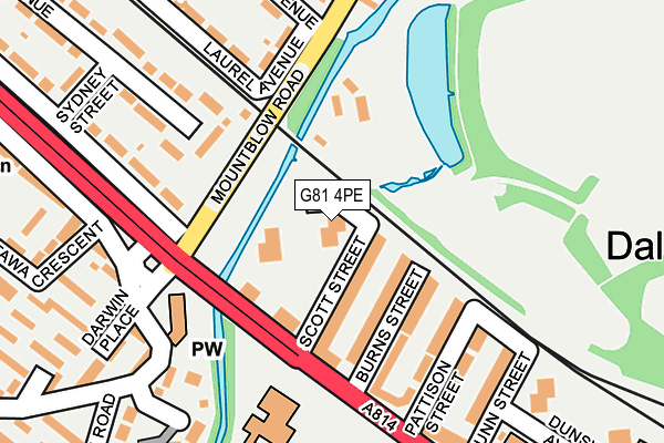 G81 4PE map - OS OpenMap – Local (Ordnance Survey) G81 4PE map - OS OpenMap – Local (Ordnance Survey)