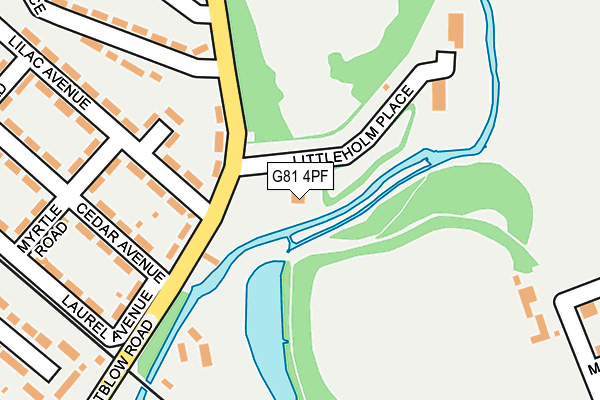 G81 4PF map - OS OpenMap – Local (Ordnance Survey) G81 4PF map - OS OpenMap – Local (Ordnance Survey)
