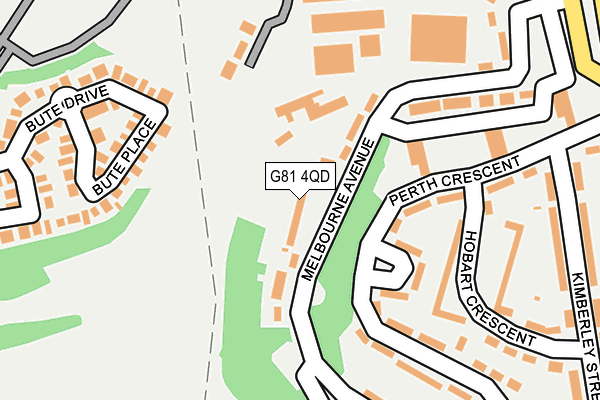 G81 4QD map - OS OpenMap – Local (Ordnance Survey) G81 4QD map - OS OpenMap – Local (Ordnance Survey)