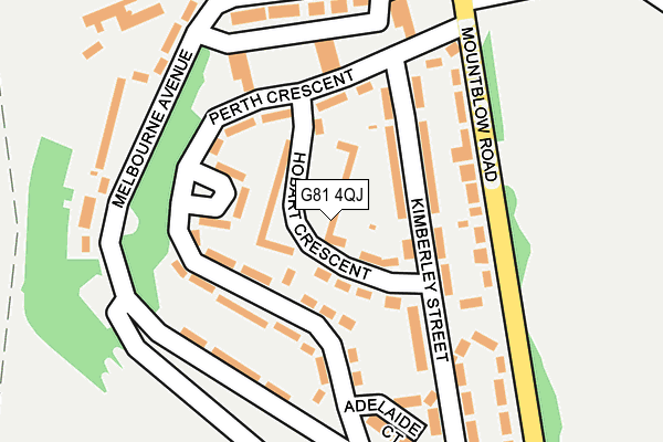 G81 4QJ map - OS OpenMap – Local (Ordnance Survey) G81 4QJ map - OS OpenMap – Local (Ordnance Survey)