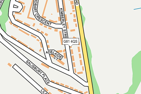 G81 4QS map - OS OpenMap – Local (Ordnance Survey) G81 4QS map - OS OpenMap – Local (Ordnance Survey)