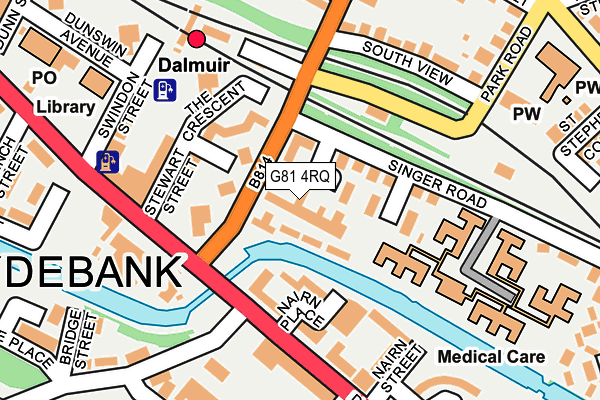 G81 4RQ map - OS OpenMap – Local (Ordnance Survey) G81 4RQ map - OS OpenMap – Local (Ordnance Survey)