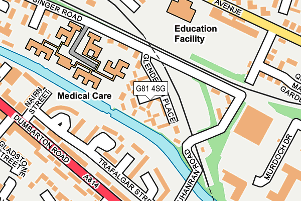 G81 4SG map - OS OpenMap – Local (Ordnance Survey) G81 4SG map - OS OpenMap – Local (Ordnance Survey)