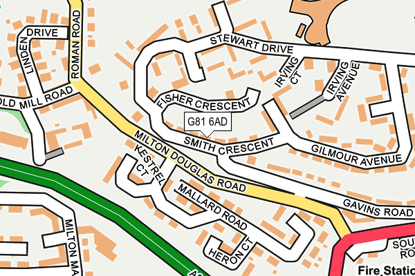 G81 6AD map - OS OpenMap – Local (Ordnance Survey) G81 6AD map - OS OpenMap – Local (Ordnance Survey)