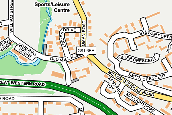 G81 6BE map - OS OpenMap – Local (Ordnance Survey) G81 6BE map - OS OpenMap – Local (Ordnance Survey)