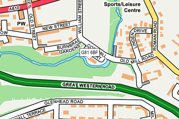 G81 6BF map - OS OpenMap – Local (Ordnance Survey) G81 6BF map - OS OpenMap – Local (Ordnance Survey)