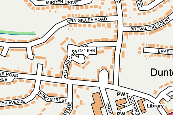 G81 6HN map - OS OpenMap – Local (Ordnance Survey) G81 6HN map - OS OpenMap – Local (Ordnance Survey)