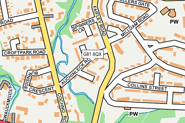 G81 6QX map - OS OpenMap – Local (Ordnance Survey) G81 6QX map - OS OpenMap – Local (Ordnance Survey)