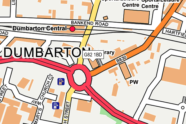 G82 1BD map - OS OpenMap – Local (Ordnance Survey) G82 1BD map - OS OpenMap – Local (Ordnance Survey)