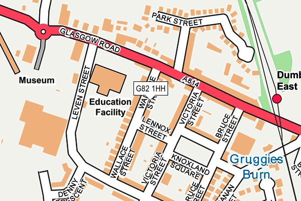 G82 1HH map - OS OpenMap – Local (Ordnance Survey) G82 1HH map - OS OpenMap – Local (Ordnance Survey)