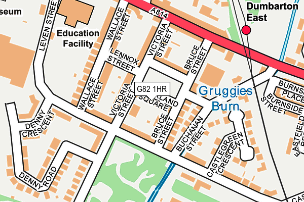 G82 1HR map - OS OpenMap – Local (Ordnance Survey) G82 1HR map - OS OpenMap – Local (Ordnance Survey)