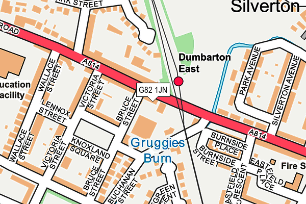 G82 1JN map - OS OpenMap – Local (Ordnance Survey)