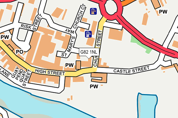 G82 1NL map - OS OpenMap – Local (Ordnance Survey) G82 1NL map - OS OpenMap – Local (Ordnance Survey)