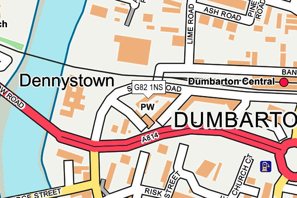 G82 1NS map - OS OpenMap – Local (Ordnance Survey) G82 1NS map - OS OpenMap – Local (Ordnance Survey)