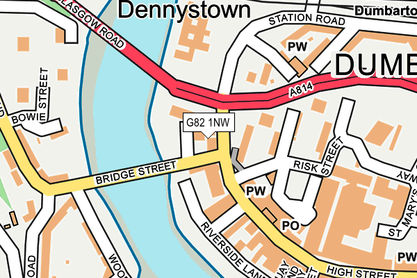 G82 1NW map - OS OpenMap – Local (Ordnance Survey) G82 1NW map - OS OpenMap – Local (Ordnance Survey)
