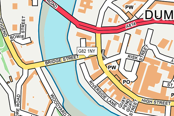G82 1NY map - OS OpenMap – Local (Ordnance Survey) G82 1NY map - OS OpenMap – Local (Ordnance Survey)