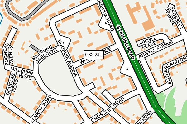 G82 2JL map - OS OpenMap – Local (Ordnance Survey) G82 2JL map - OS OpenMap – Local (Ordnance Survey)