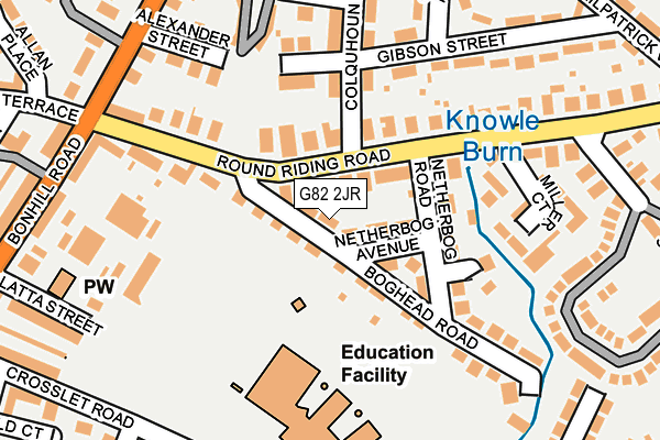 G82 2JR map - OS OpenMap – Local (Ordnance Survey) G82 2JR map - OS OpenMap – Local (Ordnance Survey)