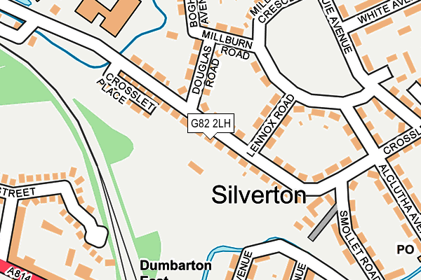 G82 2LH map - OS OpenMap – Local (Ordnance Survey)