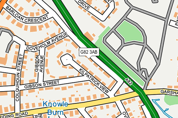 G82 3AB map - OS OpenMap – Local (Ordnance Survey) G82 3AB map - OS OpenMap – Local (Ordnance Survey)